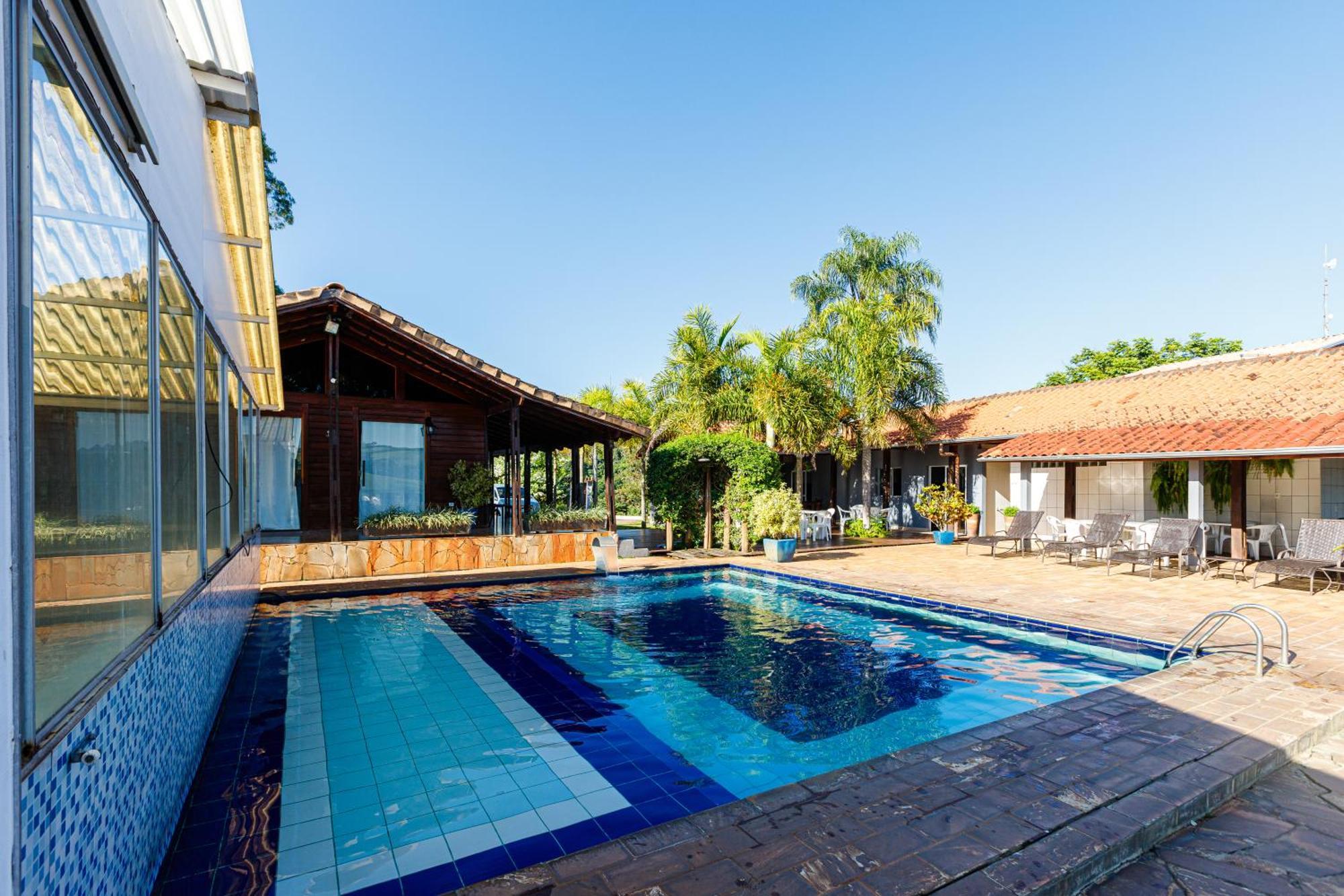 Hotel Morro De Santo Agostinho Lindóia エクステリア 写真